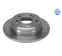 2x Disco freno Assale posteriore pieno 015 523 0019 MEYLE per MERCEDES-BENZ 190