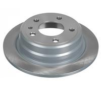 2x Disco freno Assale posteriore pieno 04092 FEBI BILSTEIN per BMW 5 6