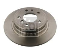 2x Disco freno Assale posteriore pieno 04176 FEBI BILSTEIN per BMW 5 5 Touring
