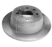 2x Disco freno Assale posteriore pieno 06260 FEBI BILSTEIN per OPEL VECTRA A