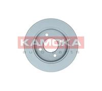 2x Disco freno Assale posteriore pieno 1031027 KAMOKA per KIA HYUNDAI