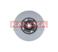 2x Disco freno Assale posteriore pieno 1031135 KAMOKA per RENAULT THALIA II