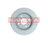 2x Disco freno Assale posteriore pieno 103522 KAMOKA per HYUNDAI i10 II i10 III