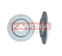 2x Disco freno Assale posteriore pieno 103525 KAMOKA per KIA HYUNDAI