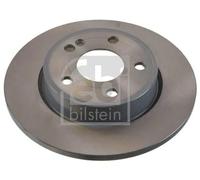 2x Disco freno Assale posteriore pieno 107512 FEBI BILSTEIN per MERCEDES-BENZ