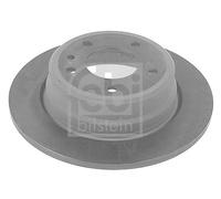 2x Disco freno Assale posteriore pieno 10754 FEBI BILSTEIN per BMW 7