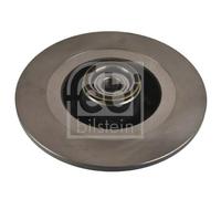 2x Disco freno Assale posteriore pieno 108200 FEBI BILSTEIN per RENAULT