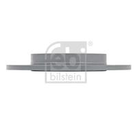 2x Disco freno Assale posteriore pieno 108382 FEBI BILSTEIN per TOYOTA AURIS