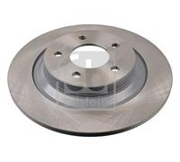 2x Disco freno Assale posteriore pieno 108465 FEBI BILSTEIN per MAZDA 5