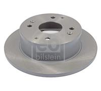 2x Disco freno Assale posteriore pieno 108473 FEBI BILSTEIN per HONDA ACCORD VI