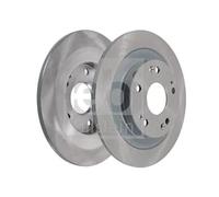 2x Disco freno Assale posteriore pieno 108479 FEBI BILSTEIN per HONDA CIVIC IX