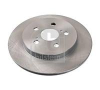 2x Disco freno Assale posteriore pieno 108503 FEBI BILSTEIN per TOYOTA SUBARU
