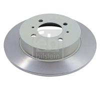 2x Disco freno Assale posteriore pieno 108596 FEBI BILSTEIN per NISSAN ALMERA I