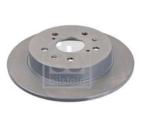2x Disco freno Assale posteriore pieno 108609 FEBI BILSTEIN per SUZUKI SX4