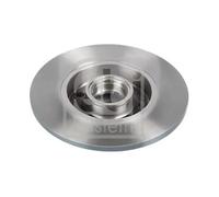 2x Disco freno Assale posteriore pieno 11394 FEBI BILSTEIN per VW SEAT