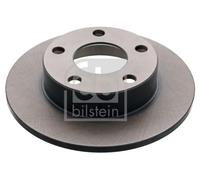 2x Disco freno Assale posteriore pieno 11398 FEBI BILSTEIN per AUDI VW