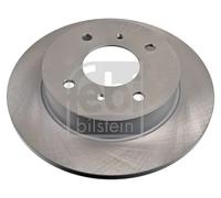 2x Disco freno Assale posteriore pieno 15895 FEBI BILSTEIN per NISSAN PRIMERA