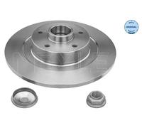 2x Disco freno Assale posteriore pieno 16-15 523 4119 MEYLE per RENAULT LATITUDE