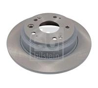 2x Disco freno Assale posteriore pieno 170706 FEBI BILSTEIN per HONDA