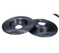 2x Disco freno Assale posteriore pieno 19-2233 MAXGEAR per FORD FOCUS III