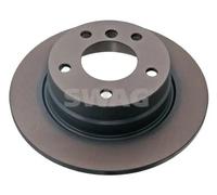 2x Disco freno Assale posteriore pieno 20 92 6134 SWAG per BMW 1