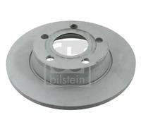 2x Disco freno Assale posteriore pieno 22906 FEBI BILSTEIN per AUDI A6 C5 Avant