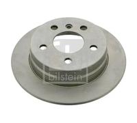 2x Disco freno Assale posteriore pieno 24750 FEBI BILSTEIN per MERCEDES-BENZ