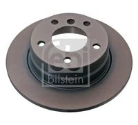 2x Disco freno Assale posteriore pieno 26134 FEBI BILSTEIN per BMW 1