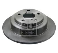 2x Disco freno Assale posteriore pieno 28153 FEBI BILSTEIN per SUBARU LEGACY I