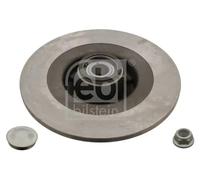 2x Disco freno Assale posteriore pieno 28156 FEBI BILSTEIN per RENAULT SCÉNIC II