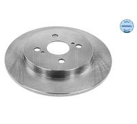 2x Disco freno Assale posteriore pieno 30-15 523 0035 MEYLE per TOYOTA YARIS IQ
