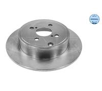 2x Disco freno Assale posteriore pieno 30-15 523 0060 MEYLE per TOYOTA COROLLA