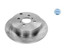 2x Disco freno Assale posteriore pieno 30-15 523 0061 MEYLE per TOYOTA YARIS