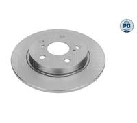 2x Disco freno Assale posteriore pieno 30-15 523 0103/PD MEYLE per TOYOTA AURIS