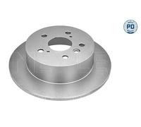 2x Disco freno Assale posteriore pieno 30-85 523 0009/PD MEYLE per TOYOTA