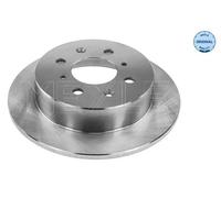 2x Disco freno Assale posteriore pieno 31-15 523 0051 MEYLE per HONDA CRX III