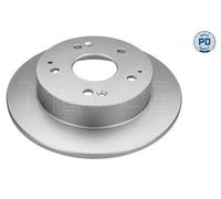 2x Disco freno Assale posteriore pieno 31-15 523 0057/PD MEYLE per HONDA