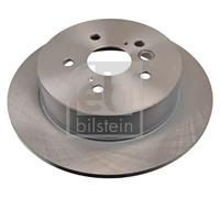 2x Disco freno Assale posteriore pieno 31364 FEBI BILSTEIN per TOYOTA RAV 4 I