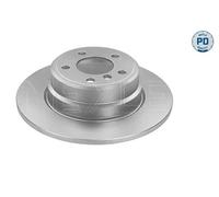 2x Disco freno Assale posteriore pieno 315 523 0042/PD MEYLE per BMW X5