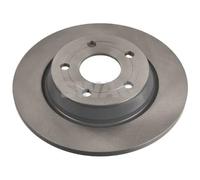 2x Disco freno Assale posteriore pieno 33 10 5554 SWAG per FORD FOCUS IV