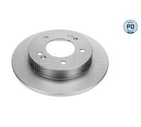 2x Meyle 37-15 523 0031 / Pd Dischi 258mm Posteriore per Hyundai iX20 Kia Venga