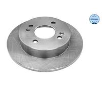 2x Disco freno Assale posteriore pieno 37-15 523 0046 MEYLE per HYUNDAI i10 II