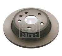 2x Disco freno Assale posteriore pieno 39187 FEBI BILSTEIN per OPEL SAAB