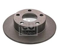 2x Disco freno Assale posteriore pieno 43846 FEBI BILSTEIN per AUDI A6 C5
