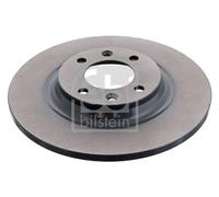 2x Disco freno Assale posteriore pieno 44013 FEBI BILSTEIN per CITROËN PEUGEOT