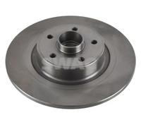 2x Disco freno Assale posteriore pieno 60 94 4018 SWAG per RENAULT VEL SATIS