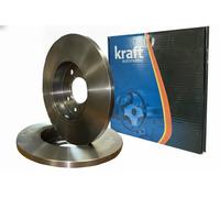 2x Disco freno Assale posteriore pieno 6051663 KRAFT AUTOMOTIVE per OPEL