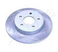 2x Disco freno Assale posteriore pieno 61-00-0300C ASHIKA per FORD C-MAX