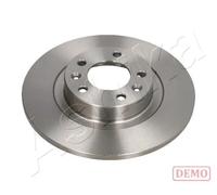 2x Disco freno Assale posteriore pieno 61-00-0619C ASHIKA per PEUGEOT 508 SW I