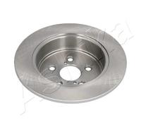2x Disco freno Assale posteriore pieno 61-02-214C ASHIKA per TOYOTA AVENSIS